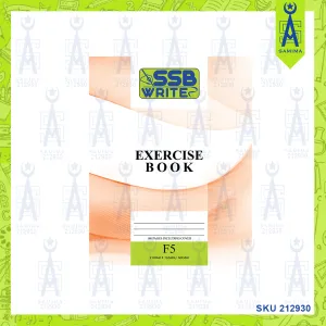 SSB WRITE EXERCISE BOOK F5 160 PAGES