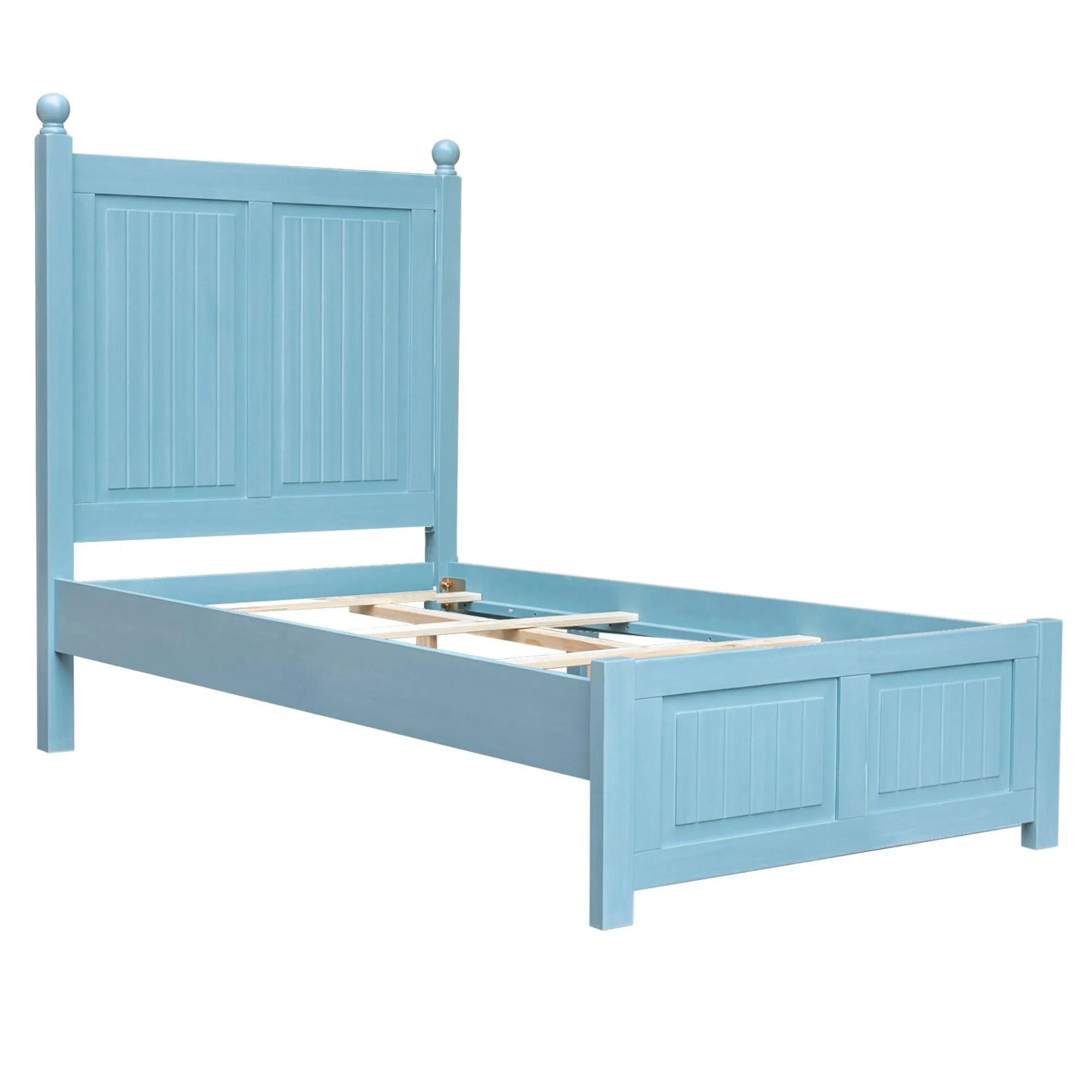 Sunset Trading Cool Breeze 5 Piece Twin Bedroom Set in Beach Blue