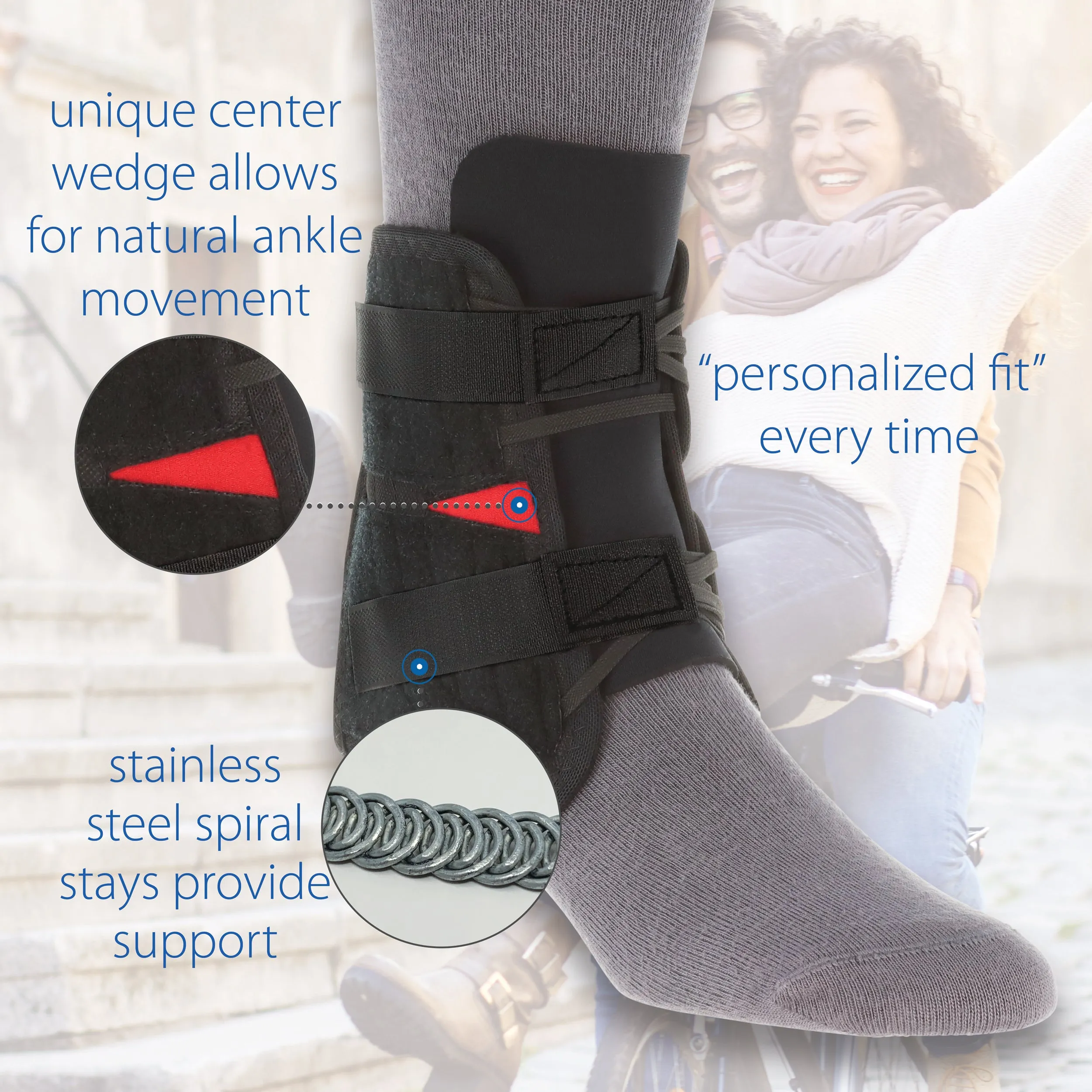 Swede-O PowerWrap Ankle Brace