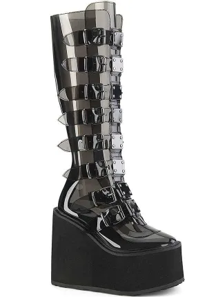 SWING-815C [Smoke TPU] | PLATFORM BOOTS [PREORDER]