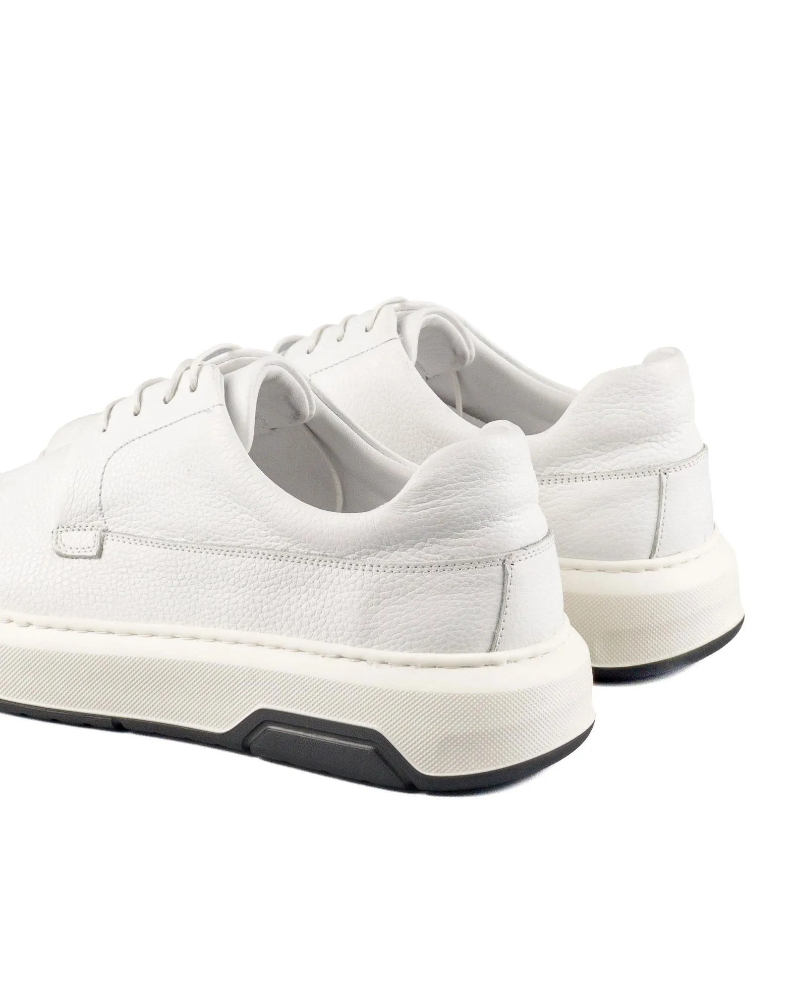 T-Vulcan White Genuine Leather Men's Sport (Sneaker) Shoes