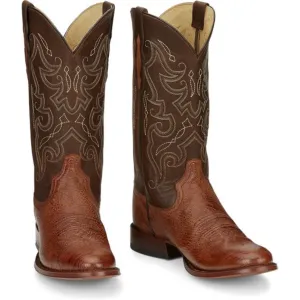 TONY LAMA MEN'S PATRON SMOOTH OSTRICH WESTERN BOOT - TL5375