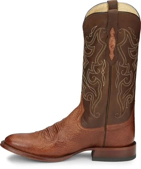 TONY LAMA MEN'S PATRON SMOOTH OSTRICH WESTERN BOOT - TL5375