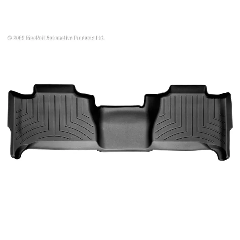 WeatherTech FloorLiner - 2nd Row - Black - Cadillac Escalade 2007-14