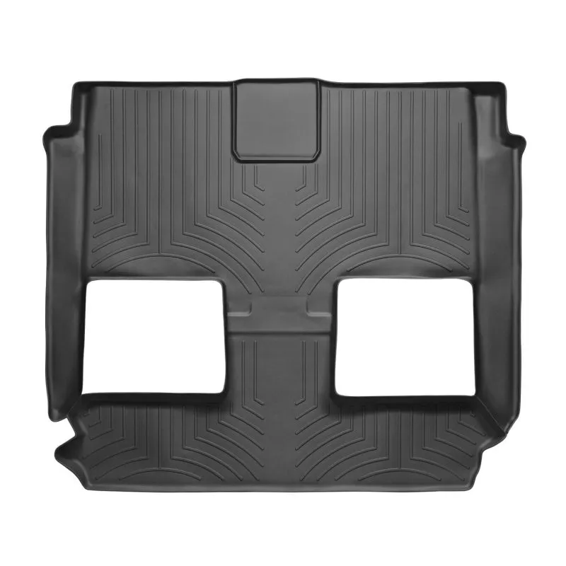 WeatherTech FloorLiner - 2nd Row/3rd Row - Black - Chrysler/Dodge Compact Van 2008-13