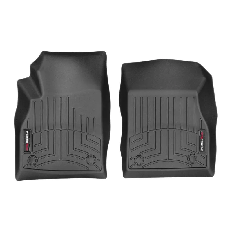 WeatherTech FloorLiners - Front - Black - Chevy Cruze 2015-18