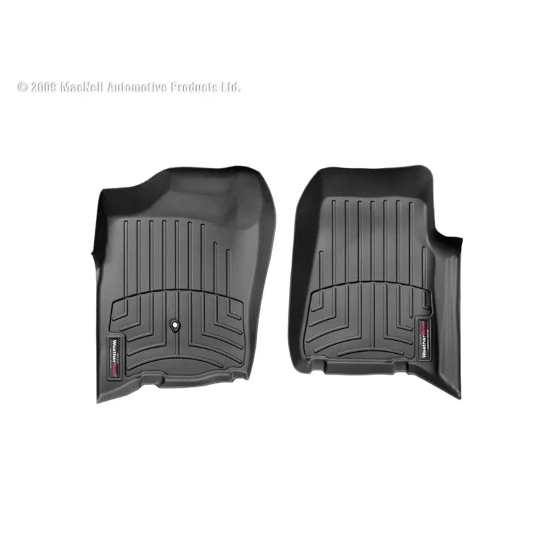 WeatherTech FloorLiners - Front - Black - Ford Compact Truck 2004-10