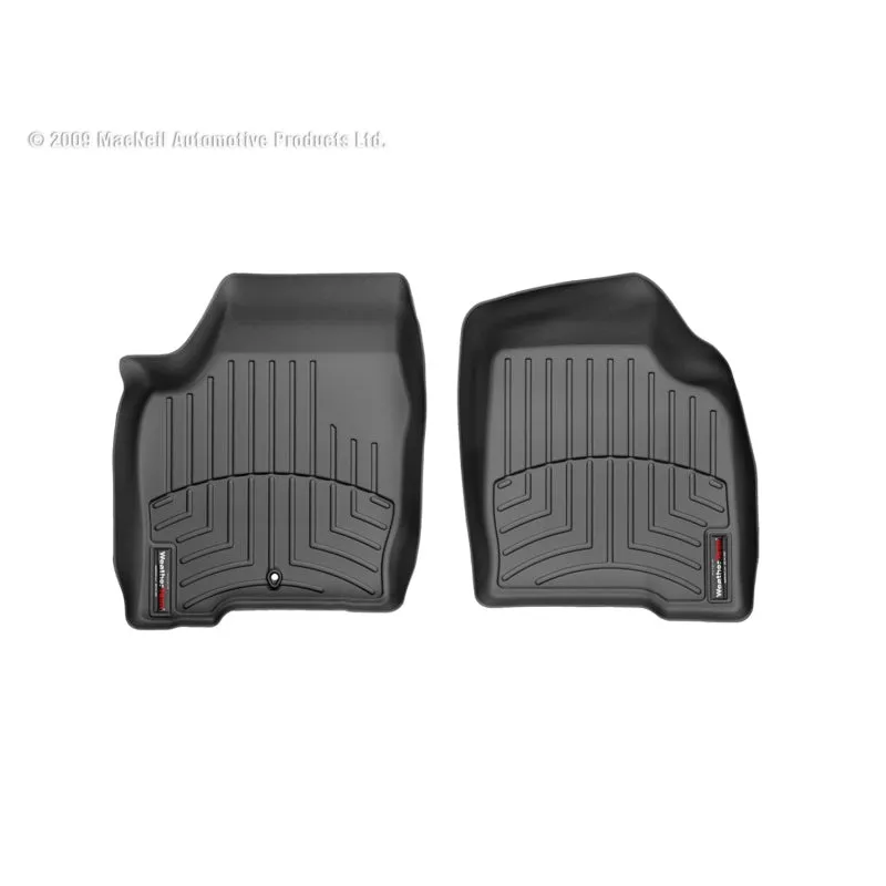 WeatherTech FloorLiners - Front - Black - GM Fullsize Car 2006-13