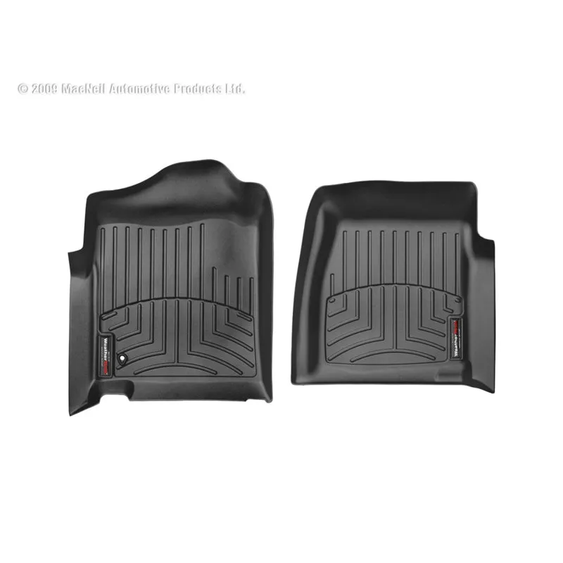 WeatherTech FloorLiners - Front - Black - GM Fullsize Truck 1999-2007