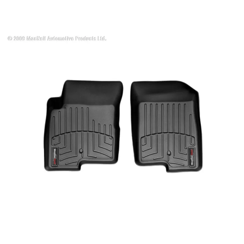 WeatherTech FloorLiners - Front - Black - Jeep Compact SUV 2007-15