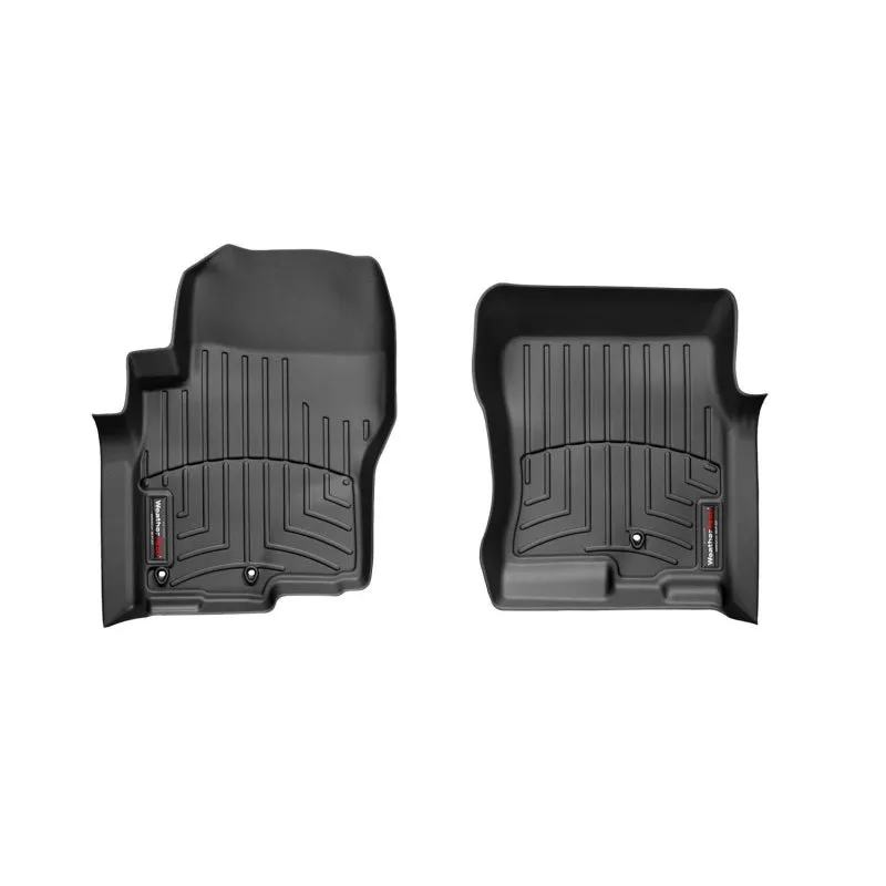 WeatherTech FloorLiners - Front - Black - Nissan Compact Truck 2005-15