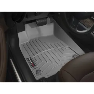 WeatherTech FloorLiners - Front - Gray - Chevy Malibu 2008-12