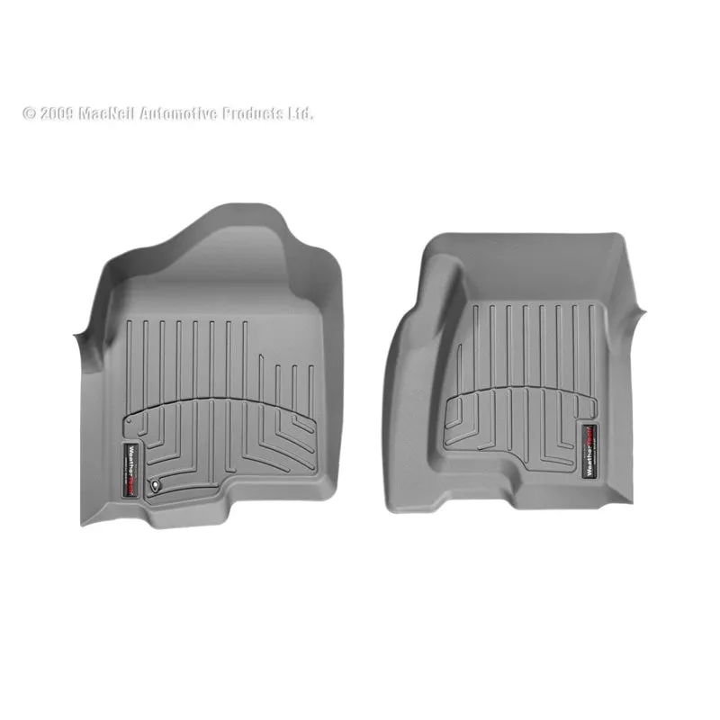 WeatherTech FloorLiners - Front - Gray - GM Fullsize SUV/Truck 1999-2007