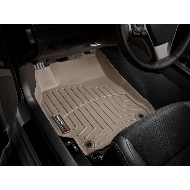 WeatherTech FloorLiners - Front - Tan - Nissan Midsize SUV 2009-14