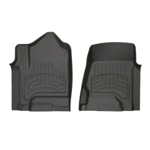 WeatherTech Front Floor Liner - Black / Textured - Tesla Y 2020-21 4416491 - Pair