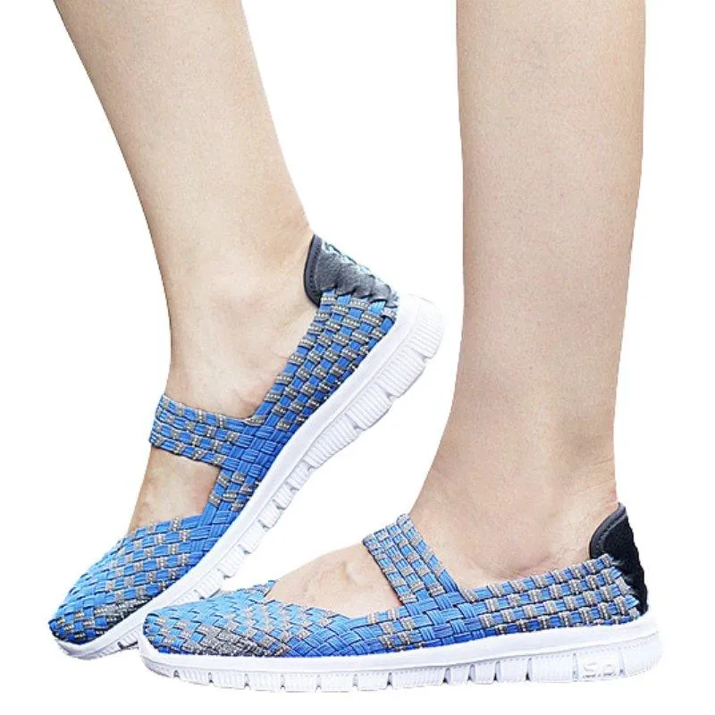 Woven Women's Plus Size Shoes for Bunions and Swollen Feet