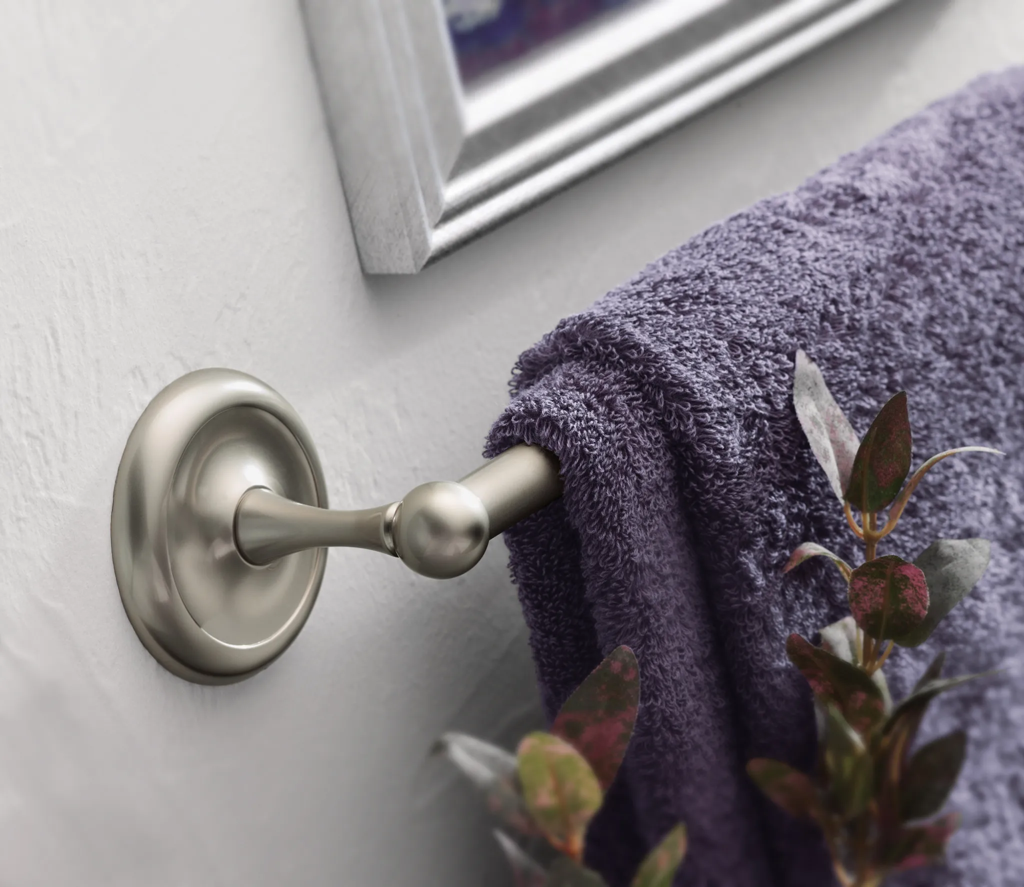 Yorkshire Satin nickel 18" Towel Bar